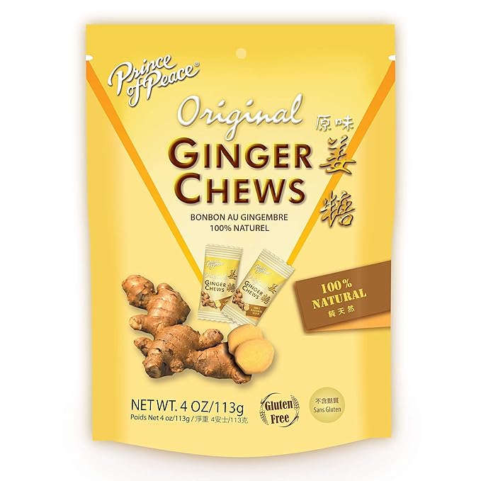 Prince Of Peace Ginger Chews Original 4oz