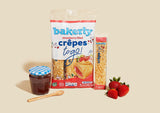 BAKERLY H.GO SNACKY CREPES STRAWBERRY 6.78 Oz