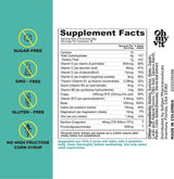 Oh, mi Vit Multivitamin para niños con probióticos con azúcar gomitas sin azúcar 60ct