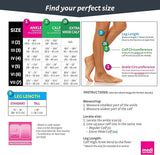 Medi For Men Select Calf 20-30mmHg Black Wide VI