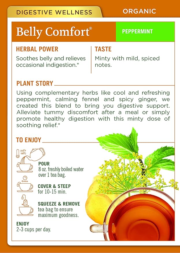 Traditional Medicinals Eater's Digest Tea 16 Bags