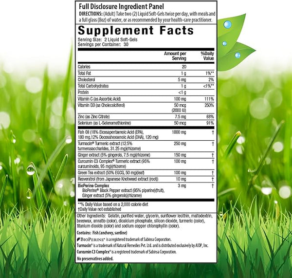 Irwin Naturals Inflamma menos con Turmacin® Extracto Softgels 60ct