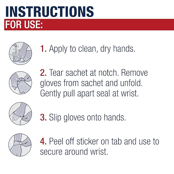 Aquaphor Repairing Hand Masks Gloves 0.7 oz