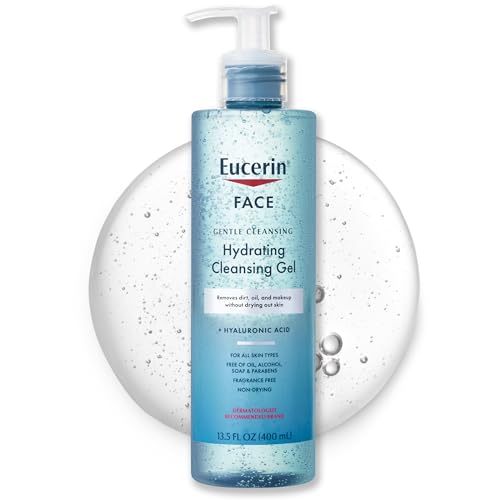 Eucerin Gentle Hydrating Face Cleansing Gel 13.5 oz