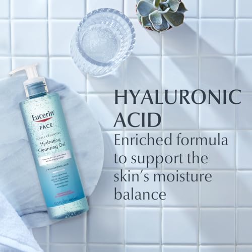 Eucerin Gentle Hydrating Face Cleansing Gel 13.5 oz