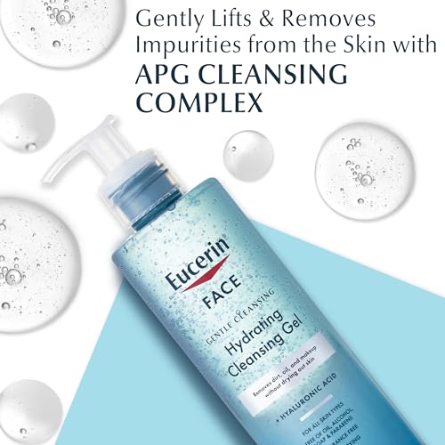 Eucerin Gentle Hydrating Face Cleansing Gel 13.5 oz