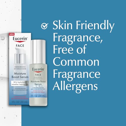Eucerin Immersive Hydration Moisture Boost Face Serum 1 oz