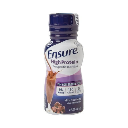 Ensure High Protein Therapeutic Nutrition Shake Chocolate Oral Supplement  8 oz