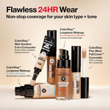 Revlon ColorStay Flex Wear Full Coverage Concealer, 050 Medium Deep, 0.34 Fl Oz