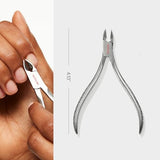 Cuticle Nipper, Full Jaw, Stainless Steel