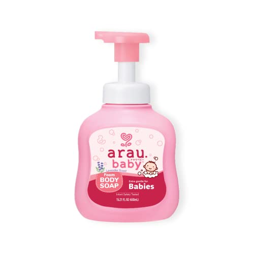 Arau Baby Foam Body Soap for Dry & Sensitive Skin, 15.2 fl oz