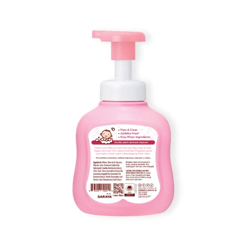 Arau Baby Foam Body Soap for Dry & Sensitive Skin, 15.2 fl oz