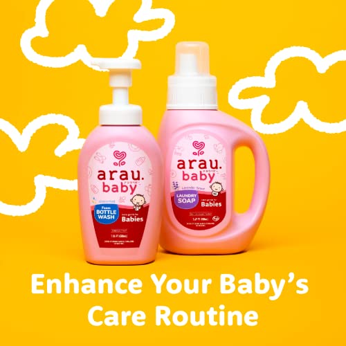 Arau Baby Foam Body Soap for Dry & Sensitive Skin, 15.2 fl oz