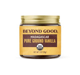 Organic Pure Ground Vanilla Powder | Pure Madagascar Grade a Ground Vanilla Beans for Bakers, Chefs, Ice Cream Makers, and Home Cooks | Beyond Good Va