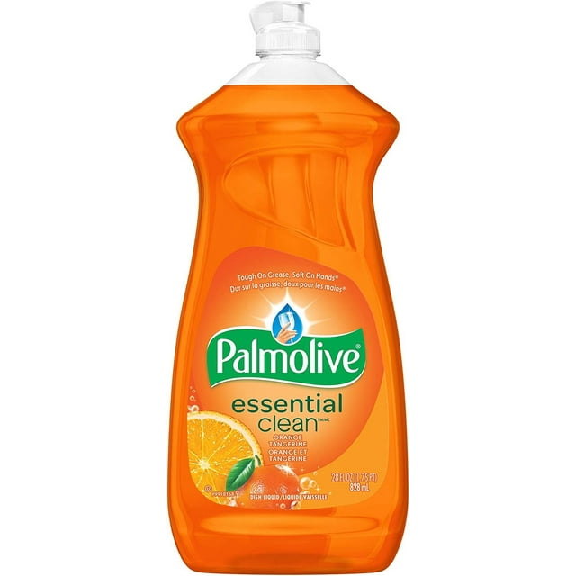 Palmolive Liquid Dish Soap Essential Clean Orange 28oz
