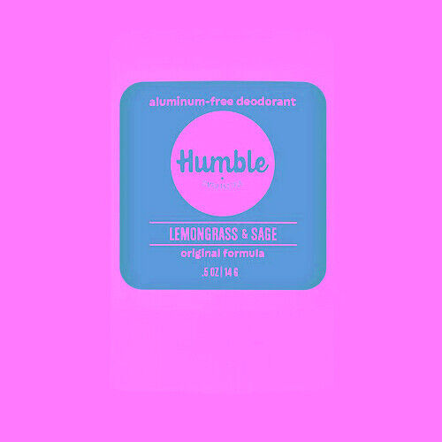 Humble Brands Original Deodorant – Lemongrass & Sage, Travel Size, 0.5 oz
