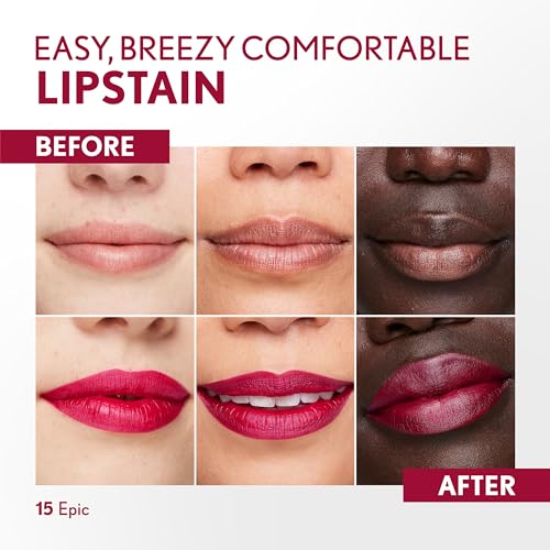 Covergirl Outlast Lipstain, Smooth Application, Precise Pen-Like Tip, Transfer-Proof, Satin Stained Finish, Vegan Formula 1 Count (Pack of 1)