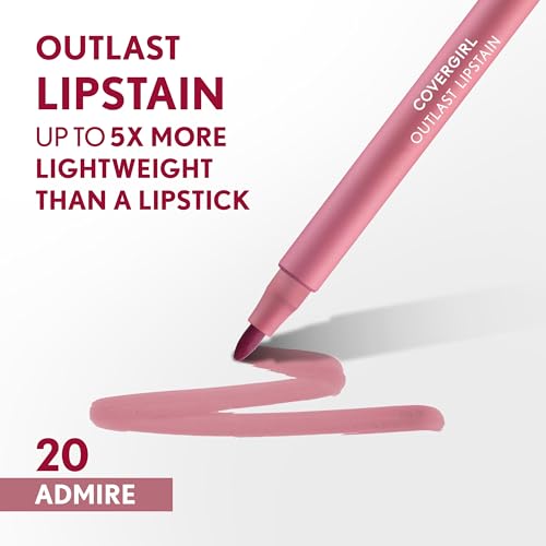 Covergirl Outlast Lipstain, One Size, Pink