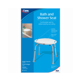 Carex Bath/Shower Seat, Aluminum, 20.5 in H