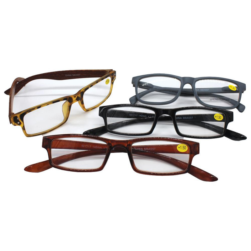 Duck Reading Glasses 1pk Unisex 1.00 – 2.00 Single Low Power Assorted Spring Hinge