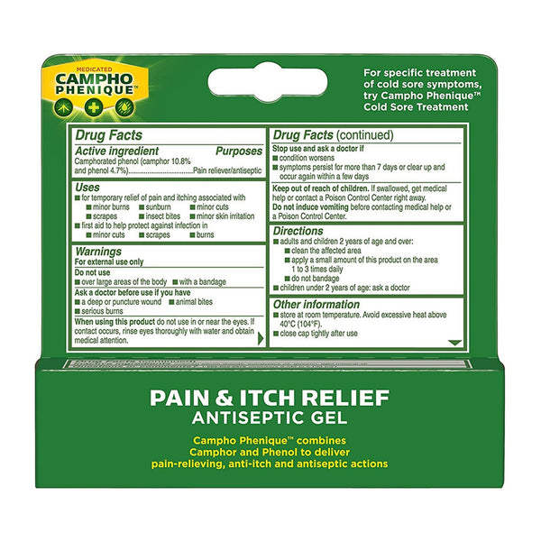 Campho Phenique Pain & Itch Relief 0.5oz