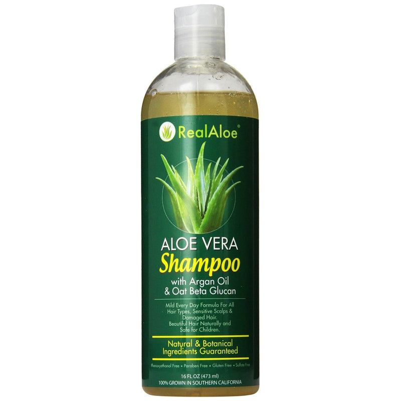 Real Aloe Aloe Vera Shampoo, 16 fl oz
