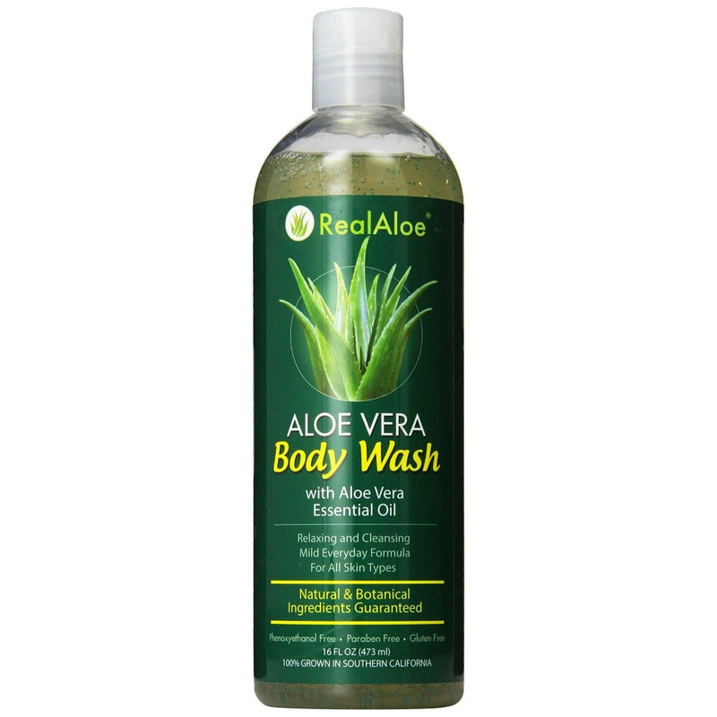 Real Aloe Aloe Vera Body Wash, 16 fl oz