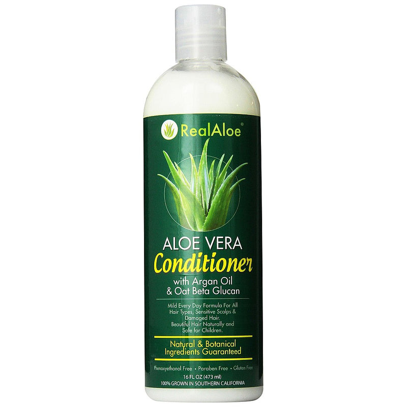 Real Aloe Aloe Vera Conditioner, 16 fl oz