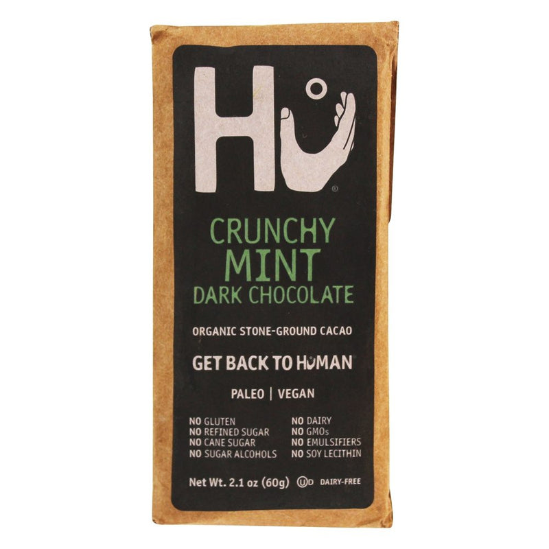 Hu Crunchy Mint Dark Chocolate 2.1 oz
