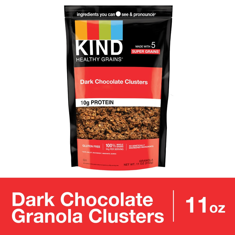 Kind Clusters Dark Chocolate Granola, 11 oz