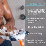 Cleanlogic Detoxify Body Exfoliator Charcoal