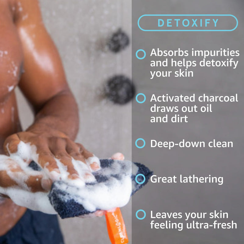 Cleanlogic Detoxify Body Exfoliator Charcoal
