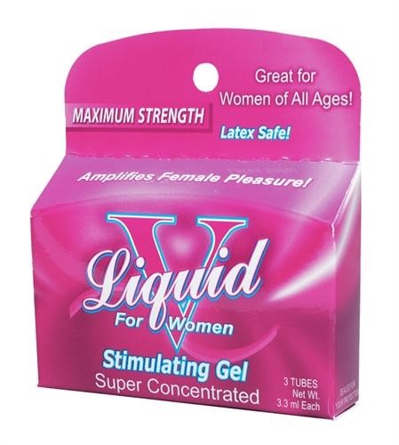 Liquid V Female Stimulant - Pillow Box of 3