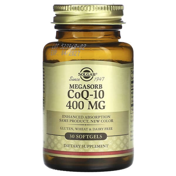 Solgar Coq10 400mg Softgels 30ct