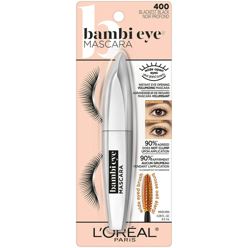Loreal Bambie Eye Mascara 400 Blackest Black