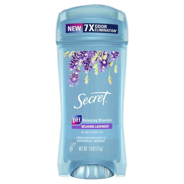 Secret Clear Gel and Deodorant Lavender 2.7Oz
