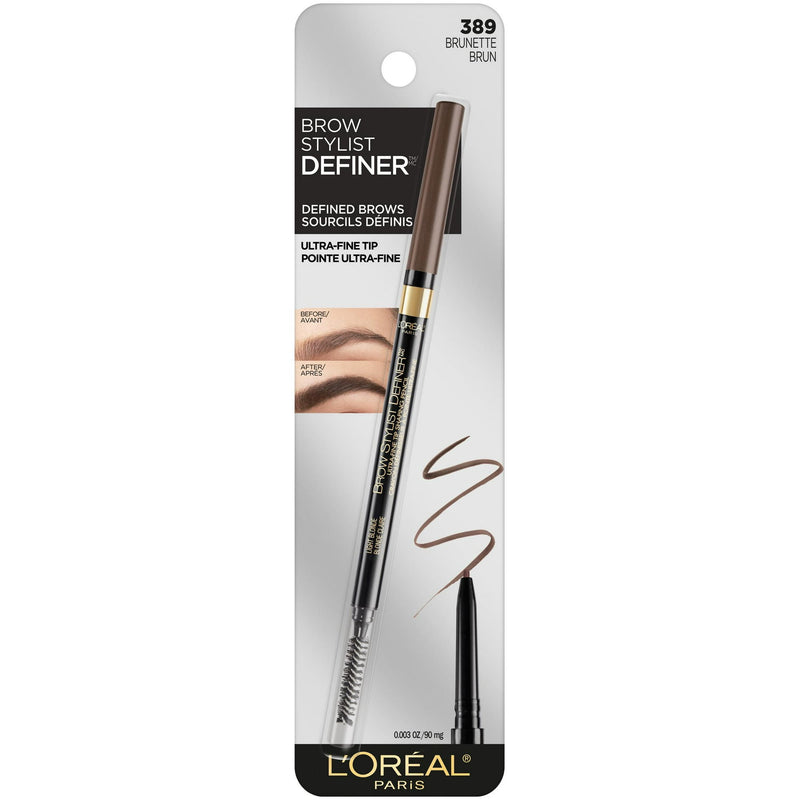 Loreal Brow Stylist Definer Pencil Waterproof Brunette 389