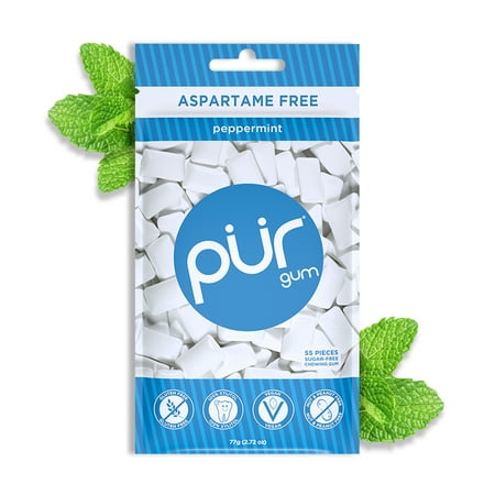 Pur Gum Peppermint 55ct