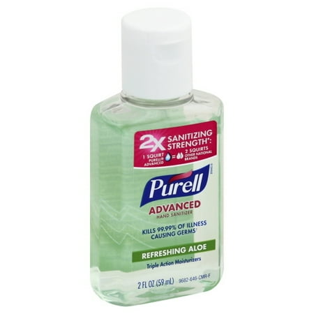 Purell Advanced Hand Sanitizer With Aloe 2oz