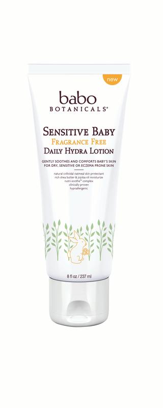 Babo Botanicals Sensitive Baby Hydrating Baby Lotion 8oz