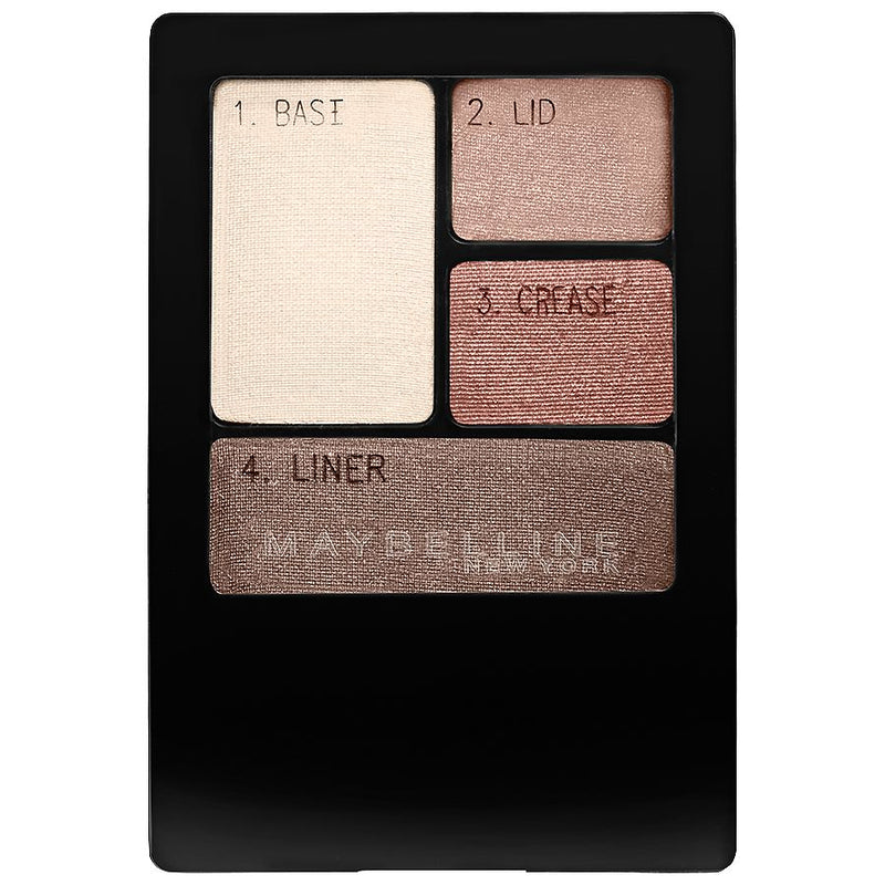 Maybelline Expert Wear Eyeshadow Quads Natural Smokes 02