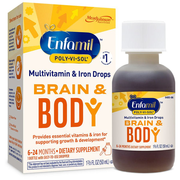 Enfamil Poly-VI-SOL Suplemento multivitamínico cae 1.69 oz