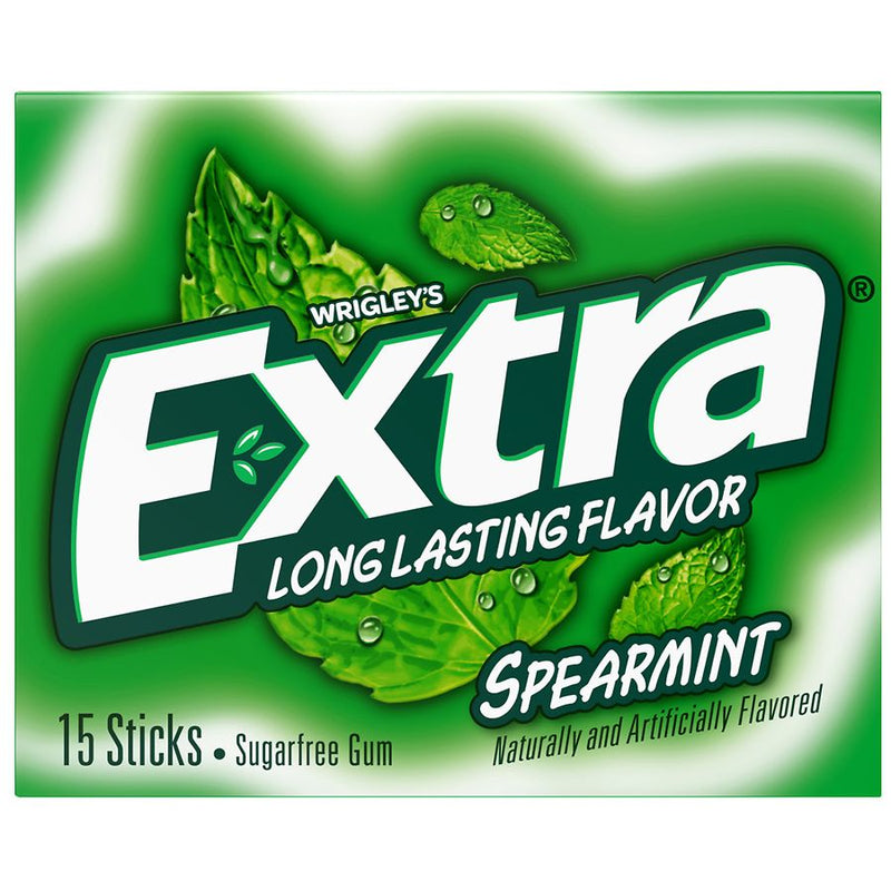 Extra Long Last Spearmint Gum 15ct