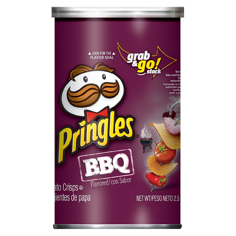Pringles BBQ Potato Chips 2.5Oz