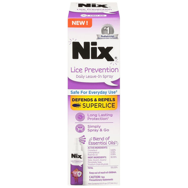NIX PREVENCIÓN DE PIDOS LEJA EN SPERS 6 oz