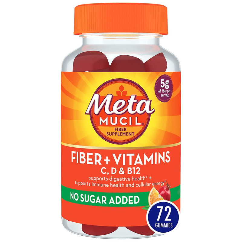Fibra de metamucilo + vitamina sin azúcar Gomme 72CT