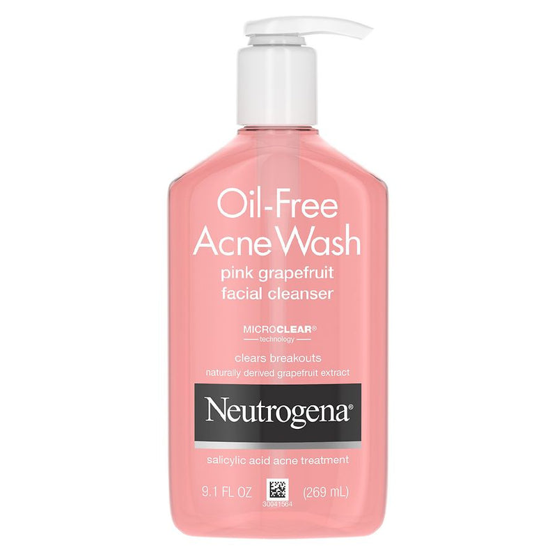 Neutrogena Oil Pink Grapefruit Acner Wash 9.1oz