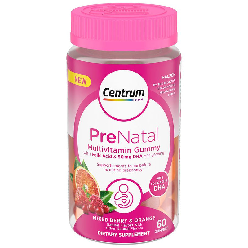 Centrum prenatal multivitamin gummies 60ct
