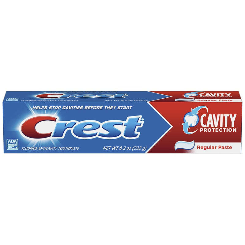 Pasta de dientes de protección de la cavidad de la cresta regular 8.2 oz