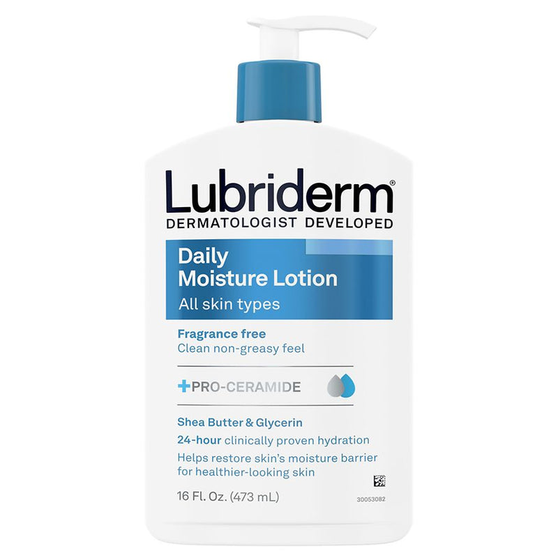 Lubriderm Daily Moisture Lotion sin perfume 16 oz